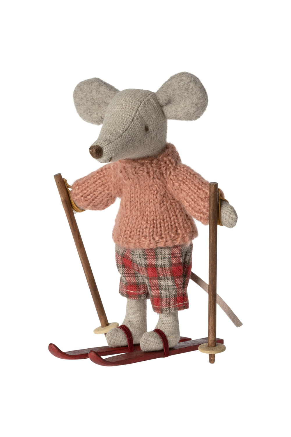 Maileg Winter Mouse with Ski Set, Big sister