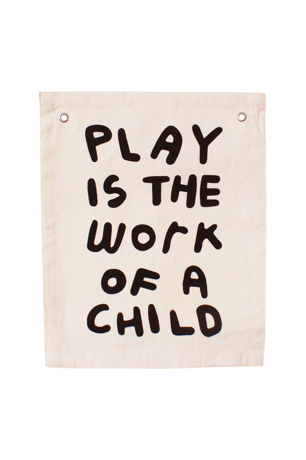 Play is the Work of a Child Banner