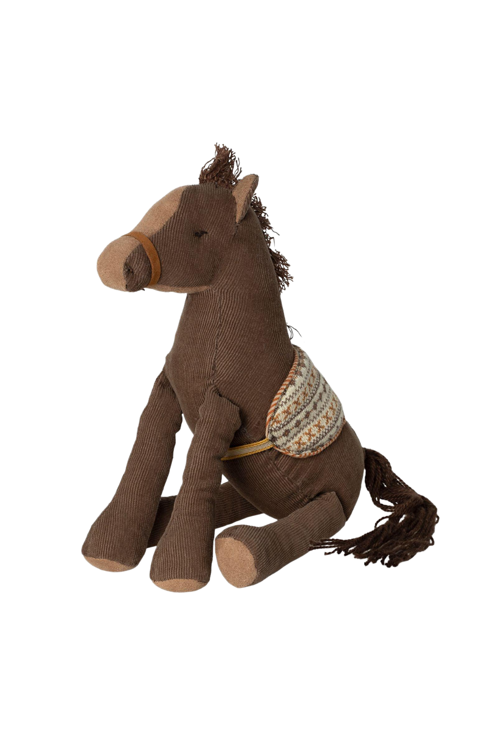 Dollhouse Equestrian Companion: Maileg Pony Plush