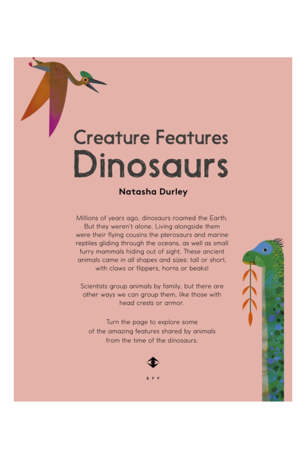 Creature Features: Dinosaurs Board Book