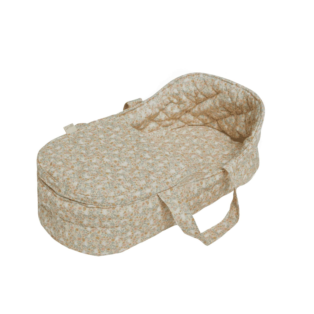 Dinkum Dolls Quilted Carry Cot - Garden Floral