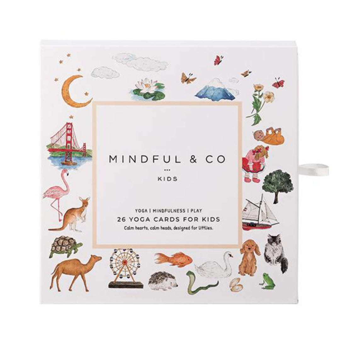 Yoga Flash Cards by Mindful And Co Kids USA