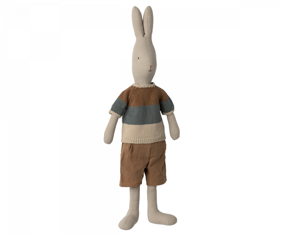 Rabbit Size 4, Classic - Knitted Shirt & Shorts