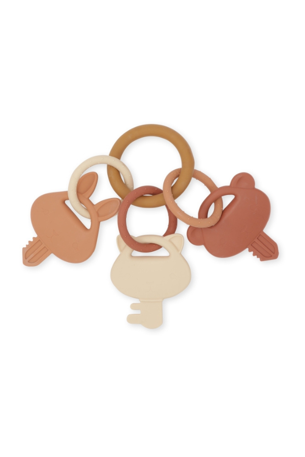 Baby Silicone Chew Keys: Teething Relief