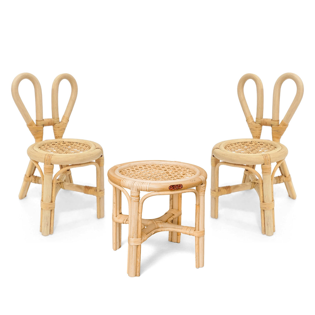Poppie Doll  Mini Table & Chairs Set