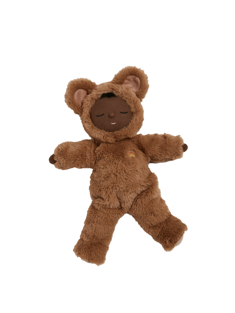 Olli Ella Cozy Dinkum Doll Teddy Mini: Small and Snuggly Companion