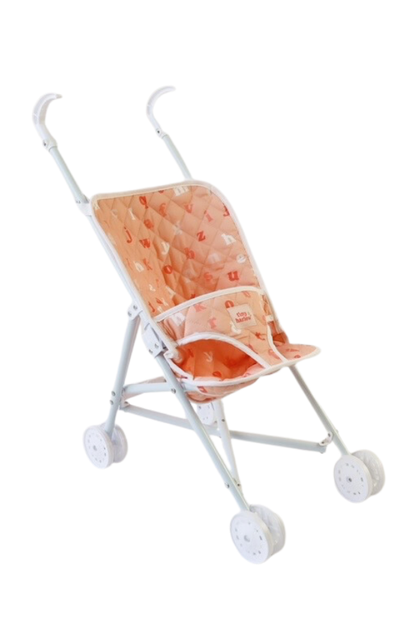 Tiny Harlow Folding Doll Stroller - Peachy Alphabet