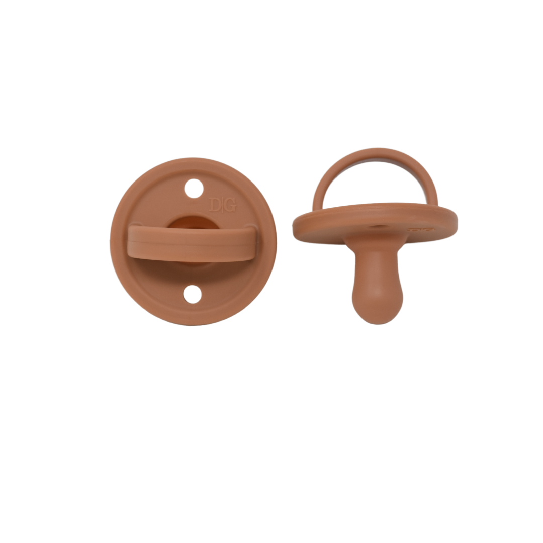 The Mod Pacifier | Natural | Terracotta