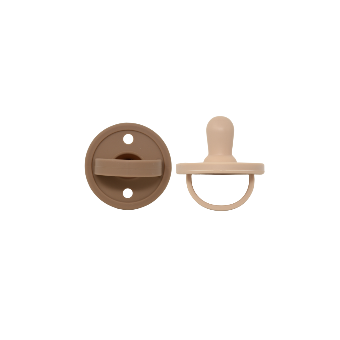 The Mod Pacifier Pack (Fawn & Sand)