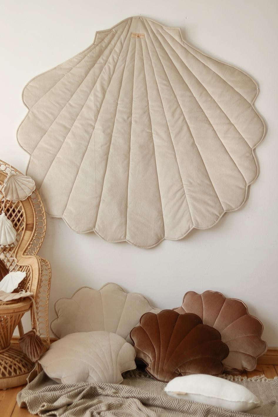 Velvet “Cream Pearl” Shell Pillow