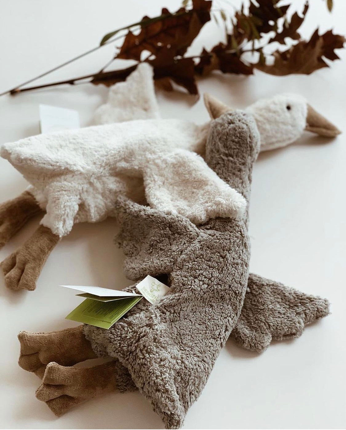 Cuddly Animals - Small Gray Goose - Organic Cotton and Lambs Wool - Se —  Oak & Ever
