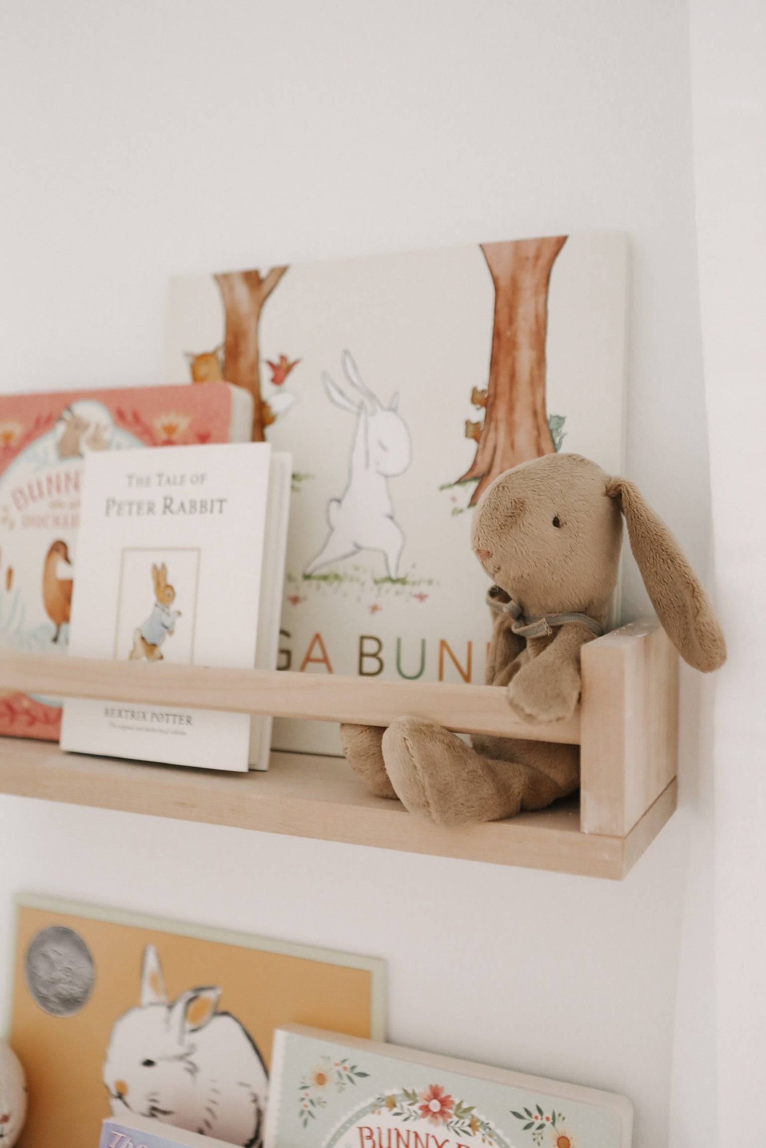 Maileg Small Soft Bunny - Brown: Dollhouse Plush Toy